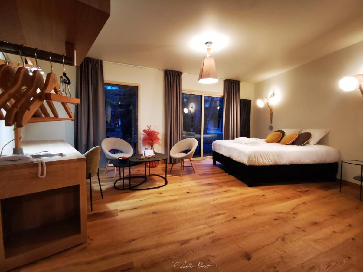 Le Bois Dormant-Hotel Restaurant & Spa Logis Hotel Champagnole Exterior photo